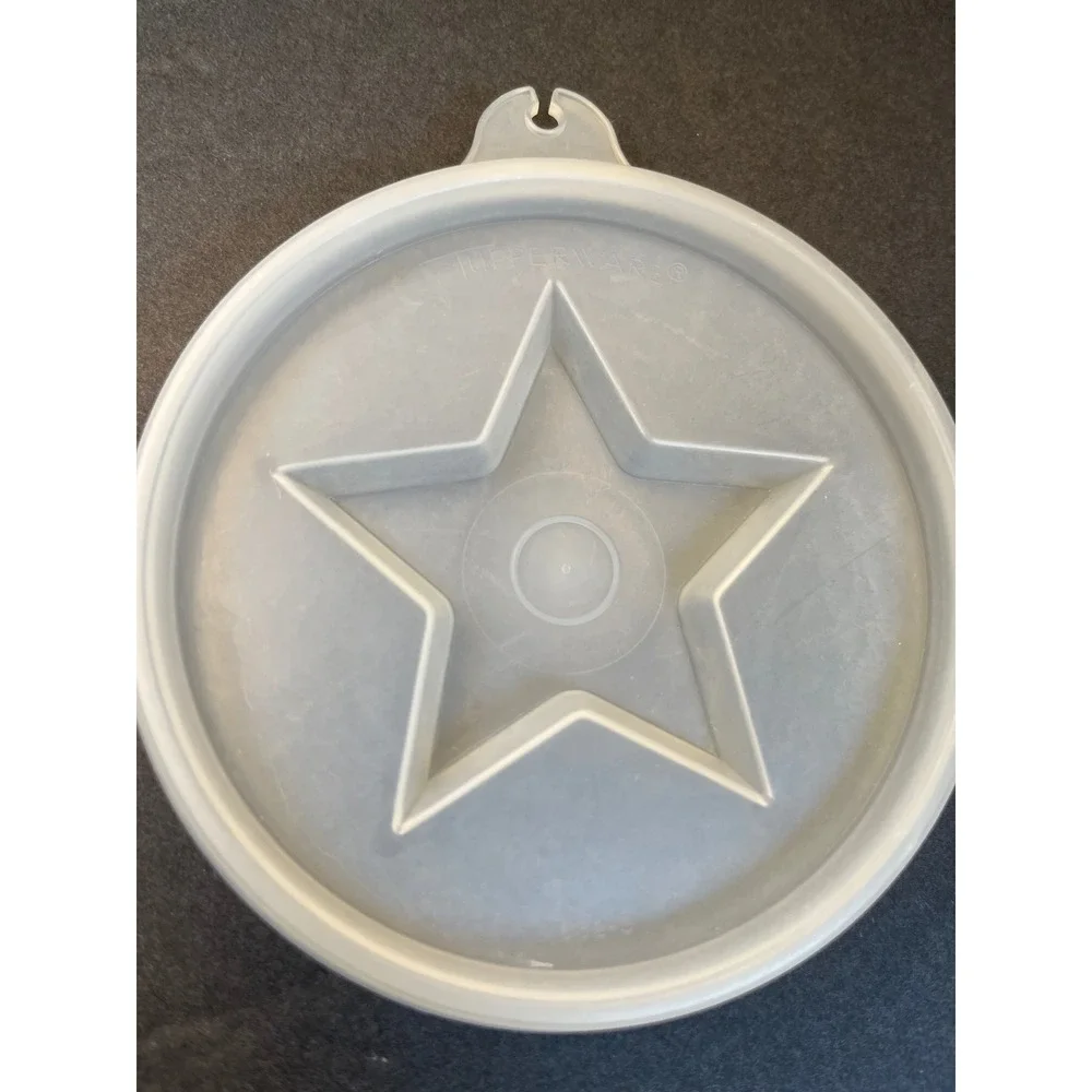 Vintage Tupperware Jello Mold Set‎ Jel N Serve Sheer 5 Interchangeable Seals